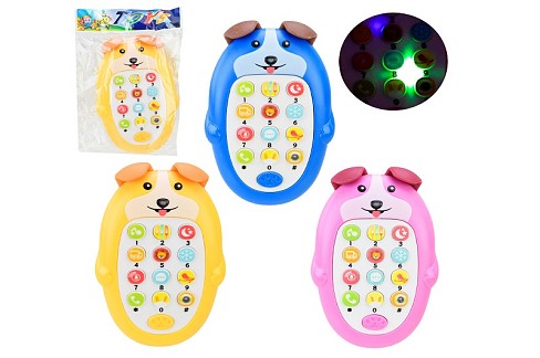 Телефончик арт. 626-16 (320шт) 3 кольори мікс, р-р13,8*3*8,8, пакет 18,8*11,9см