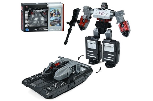 Трансформер HD119 (24шт) робот 19см+танк, в кор-ці, 34,5-29-10,5см