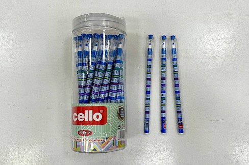 Ручка масляна Cello 269 Таблиця Множення Синя(50/2000) УПАК50шт