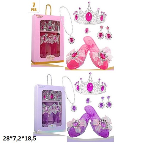 Біжутерія SP-X04-3/SP-X05-3 набір прикрас з взуттям,2кол.кор.28*7,2*18,5 /60/