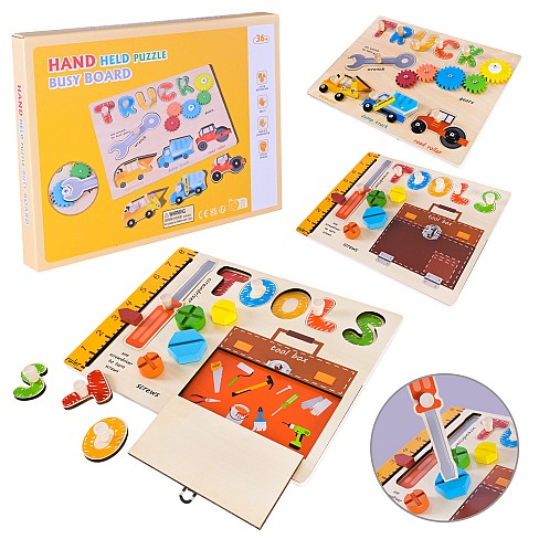 Дерев'яна іграшка арт. C15014 (36шт) у коробці 30*23,3*3см