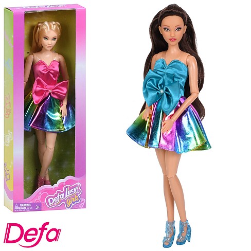 Лялька DEFA 8846-47 (12шт) 29см, шарнірна, 2 види, в кор-ці, 12-32-5см