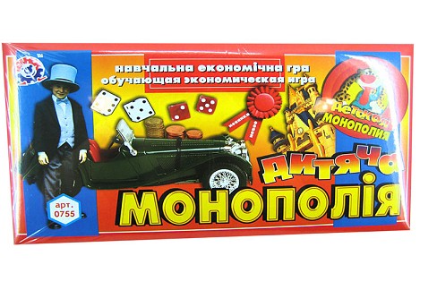 Гра Дитяча монополія" Тех0755ШТ"