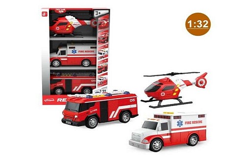 Набір спецтехніки WY 1109 A-3 (36) в коробці