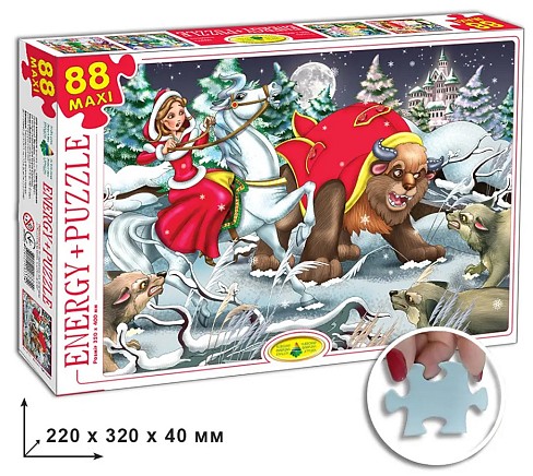 Пазли 88, Арт.ЕГ-09. Красуня і Чудовисько  Ен3354