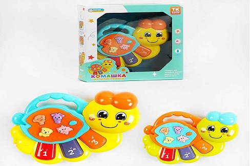 Піаніно “Комашка” TK 22317 (120) TK Group", УКР. МОВА, 3 режими піаніно, підсвічування, пісні, в ко"