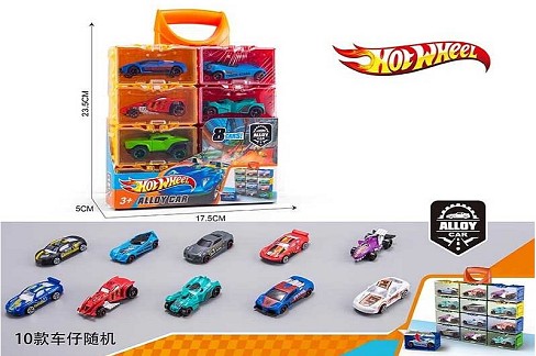 Набір машин HW 137 (48) 8 шт, металопластиковий корпус, в коробці