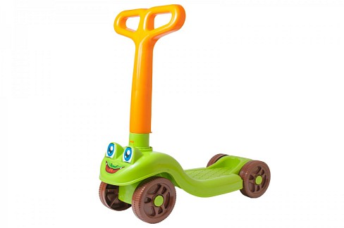 Самокат зелений  (57*53*24 см) Тех3473ШТ