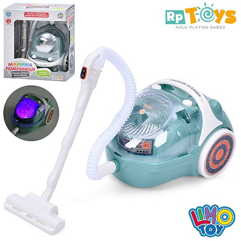 Пилосос YH129-4G (54шт) 14см/52см, звук, світло, рухливі пінопластові кульки, на бат-ці, в кор-ці, 1