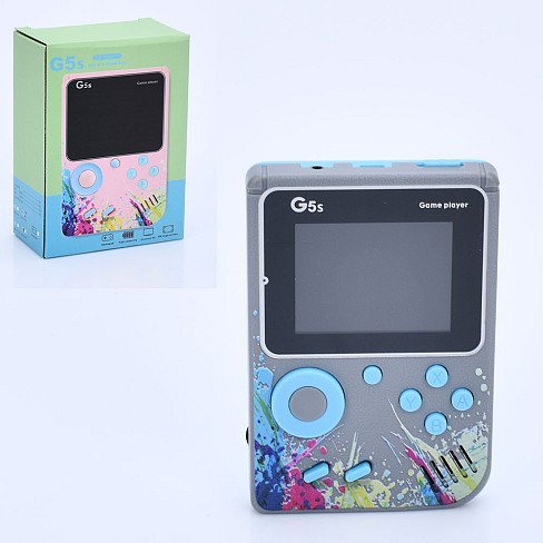 Гра TD2023154 (10шт) консоль,500 ігор,кол. екран 3дюйм,мікс кольорів,TV/AV-кабель,акум, 14-10-5,5см