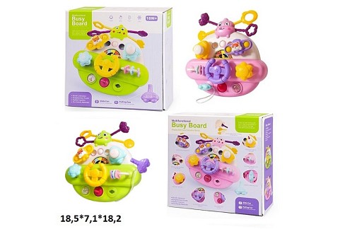 Ігровий центр 666-3 з кермом багатофункц.2кол.кор.18,5*7,1*18,2 /96/