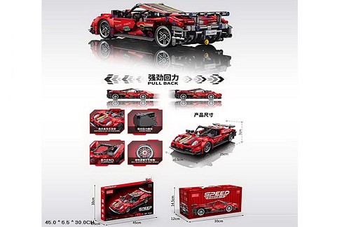 Конструктор арт. 3307 (24шт) у короб.45*30*6,5см