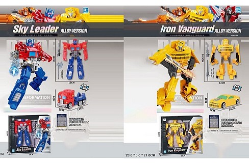 Трансформер арт. 894-1/2 (72шт/2) 2 види короб. 23*6*21см