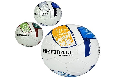 М'яч футбольний 3000-51 (30шт) розмір 5, ПУ1,4мм, 32 панелі, ручна робота,420-440г, 3 кольори, у пак