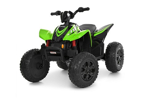 Квадроцикл M 6309EL-5 (1шт) 2мотор45W, 1акум12V12AH, MP3, EVA, музика, світло, зелений
