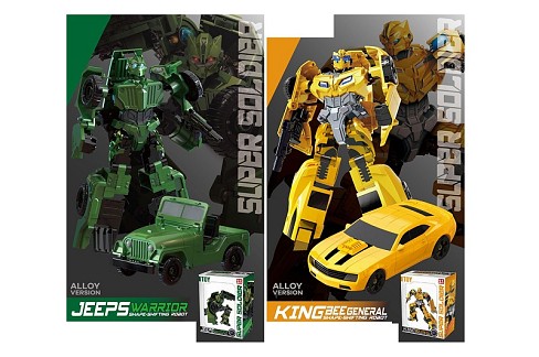 Трансформер E0103-5 (24шт) TF, робот 18см+машина, 2 види, в кор-ці, 22-27-8см