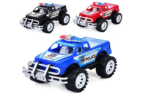 Джип 819-1A (108шт) інерц, поліція, 20см, 3 кольори, у пакеті, 11-20-10см