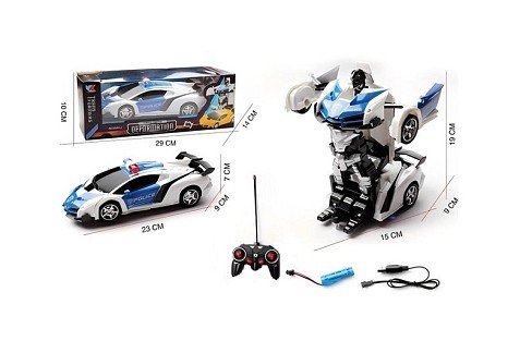 Р.К.Легкова-трансформер поліція 999-BD акум.світ.кор.29*10*14 /60/