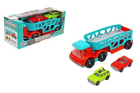 Автовоз з машинками Тех0938