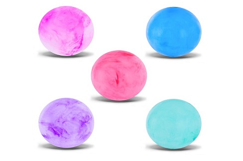 М'яч гумовий арт. PB25119 УПАК10шт 22 см 70 грам 5 кольорів