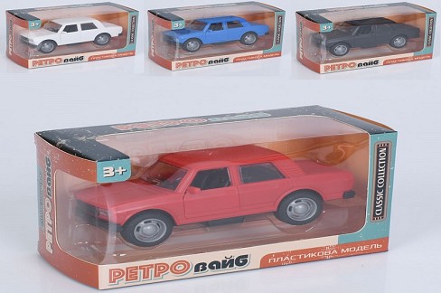 Машина 6332 (72шт) інерція, 12,5см, відчиняються двері, гумові колеса, 4 кольори, в кор-ці, 15-8,5-7