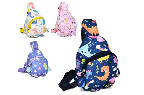 Рюкзак JD3347 (100шт) 13-17-5см, 1 відділення, застібка-блискавка, 4 види, у пакеті,