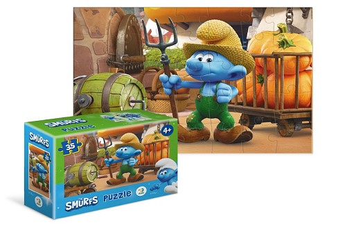 200693 Пазл-міні «Фермер з гарбузами»