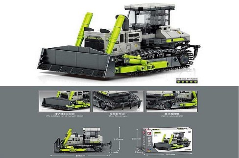 Конструктор 705109 (18) “Екскаватор”, 418 деталей, в коробці