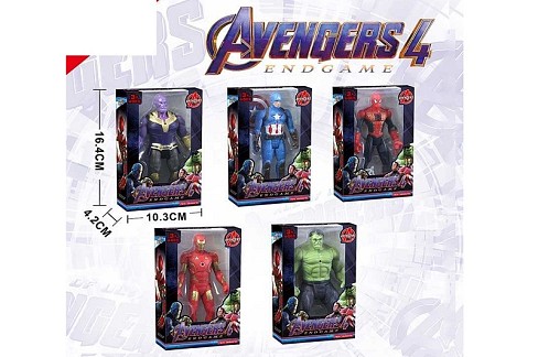 Герой 2161 (288/2) 5 видів, висота 14,5 см, рухомі частини тіла, шарнірні суглоби, МІКС ВИДІВ