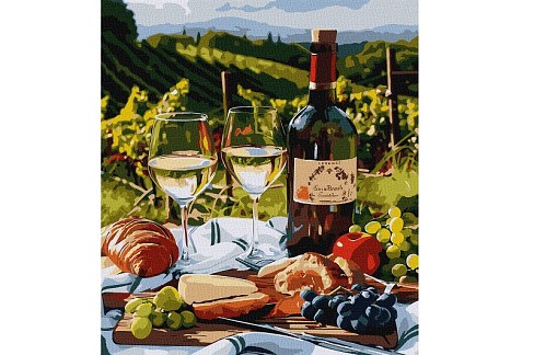 Картина по номерах Полуденний бенкет" 40х50см  KHO5697"