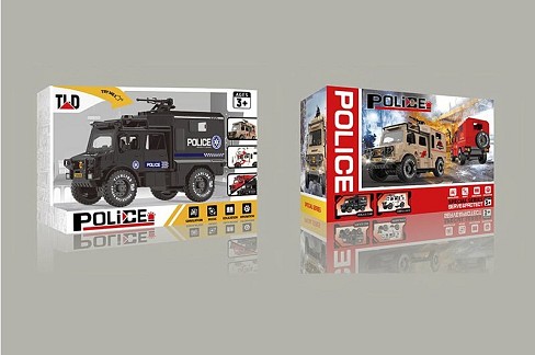 Машина арт. 605B (24шт) батар.,свiтло,звук,у короб.30*20*13см