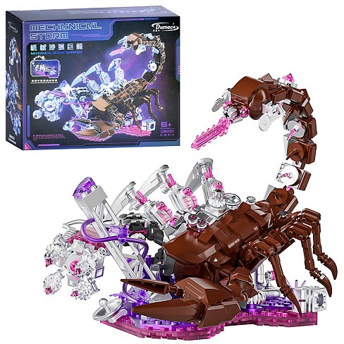 Конструктор D6001 (8шт) скорпіон, в кор-ці, 36-29-11см