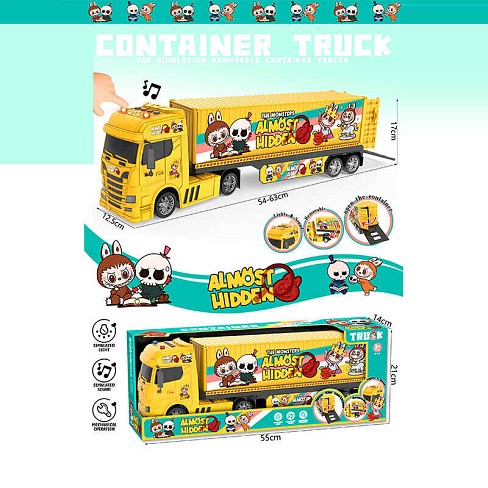 Трейлер KT 12 (20/2) звук, підсвічування, інерція, відкидний борт, в коробці