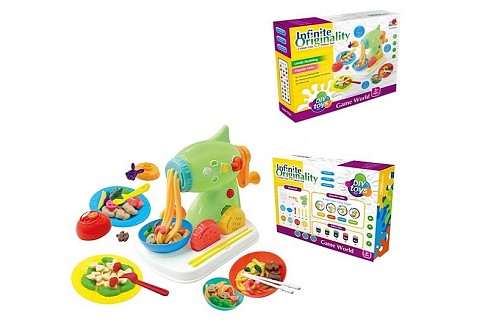 Кухонний набір 8159 фабрика спагетті з пластиліном кор.34*9*26,5 /30/