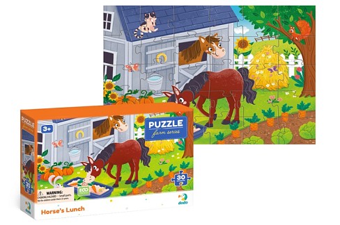 300684 Пазл Обід для коника""