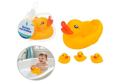 Пискавка арт. PL-725-04 (264шт) качечки,у сітці 13*14*28см