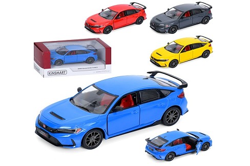 Машина KT5472W (24шт) метал, інерція, 1:36, 12,5см, відчиняються двері, гумові колеса, 4 кольори, в