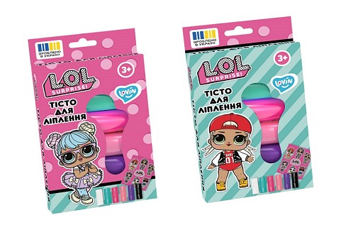 L.O.L. Surprise! TM 6 кольорів TM Lovin Набір для ліплення з тістом  LOL41245