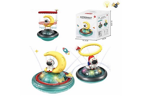 Набір для ванної 8366-54A космонавт-водограй батар.світ.кор.12,5*10*10,5 /60/