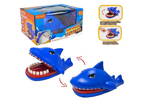 Гра Зубаста акула" арт. PL-724-125 (72шт/2)  короб. 16,5*12,5*9,7см"
