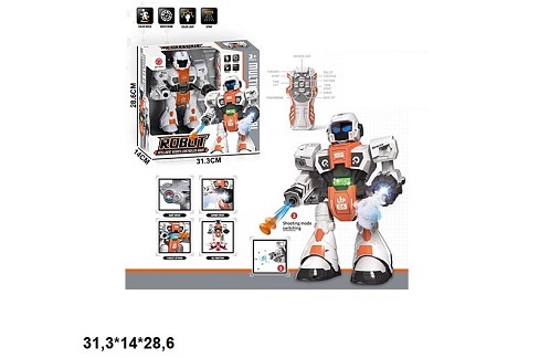 Робот 606-38 на р.к.інтер-ний муз.світ.дим.ходить,танцює,кор.31,3*14*28,6 /24/