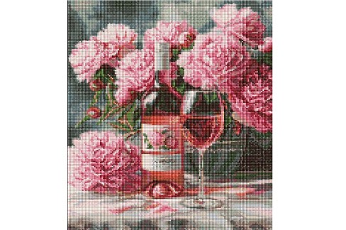 Набір з алмазною мозаїкою Рожеві миті насолоди" 40х50см  AMO20278"