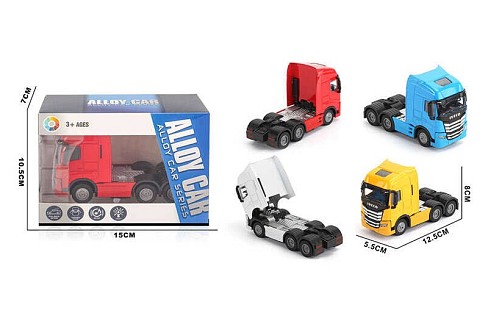 Трейлер JS 1132 A (288/2) металопластик, інерція, звуки, підсвічування, в коробці