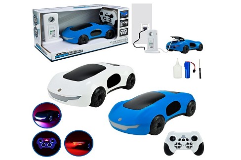 Машина р/к арт. PM3418 (12шт) POWERMOTORS" 2 кольори акум,світло,звук,пар,заряд.станція,у короб.37*"