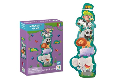 Магнітна гра «Друзі з джунглів»  До200256