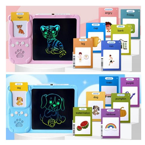 Гра KS666-28 (24шт) LCD планшет, 7,5дюйм, акум, ігрове поле(відсік для карток, дошка для малювання-к