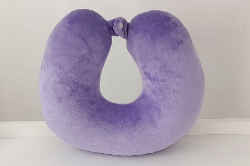 Подушка дорожня лаванда В400