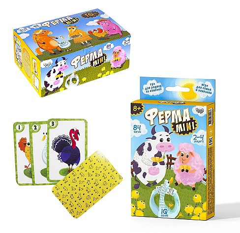 Розважальна настільна гра Ферма Mini" (32) G-FM-01"