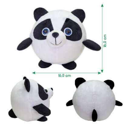 Іграшка м'яконабивна. Круглик Панда МС 080501-13