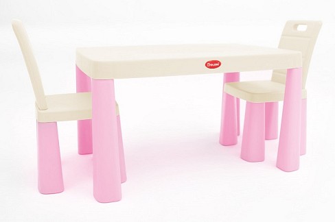 Ігровий набір DOLONI Cтіл та 2 стільця 04680/12